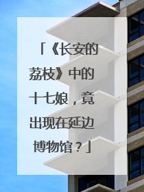 《长安的荔枝》中的十七娘，竟出现在延边博物馆？