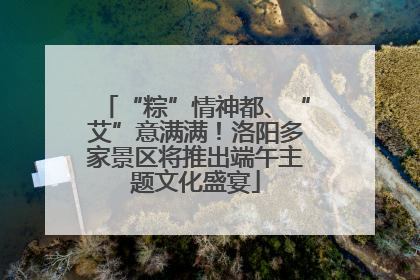“粽”情神都、“艾”意满满！洛阳多家景区将推出端午主题文化盛宴