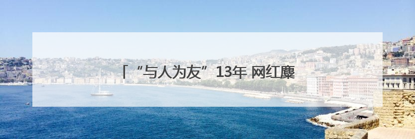 “与人为友”13年 网红麋鹿“点点”已产下8胎幼崽