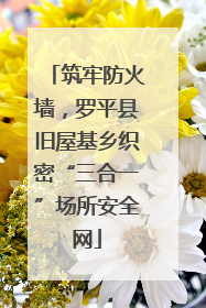 筑牢防火墙，罗平县旧屋基乡织密“三合一”场所安全网