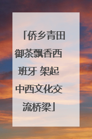 侨乡青田御茶飘香西班牙 架起中西文化交流桥梁