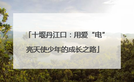 十堰丹江口：用爱“电”亮天使少年的成长之路