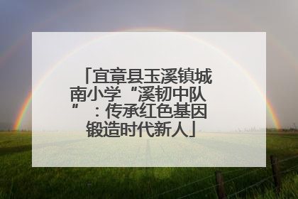 宜章县玉溪镇城南小学“溪韧中队”：传承红色基因 锻造时代新人