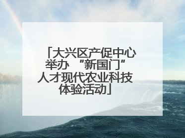 大兴区产促中心举办 “新国门”人才现代农业科技体验活动