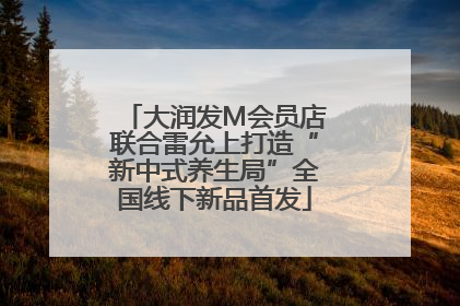 大润发M会员店联合雷允上打造“新中式养生局”全国线下新品首发
