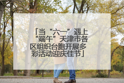 当“六一”遇上“端午”天津市各区组织台胞开展多彩活动迎庆佳节
