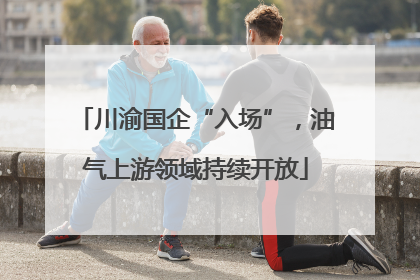 川渝国企“入场”，油气上游领域持续开放
