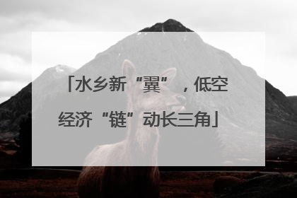 水乡新“翼”，低空经济“链”动长三角