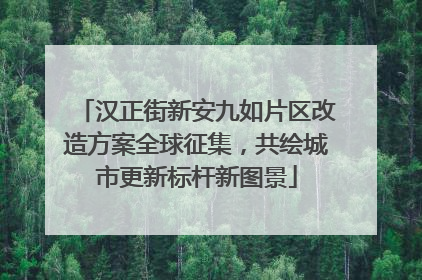 汉正街新安九如片区改造方案全球征集，共绘城市更新标杆新图景