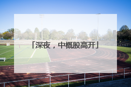 深夜，中概股高开