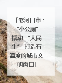 老河口市：“小公厕” 撬动 “大民生” 打造有温度的城市文明窗口
