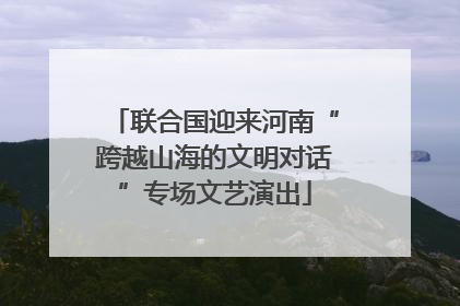 联合国迎来河南“跨越山海的文明对话”专场文艺演出