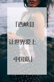 西峡县 让世界爱上中国菇
