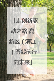 走创新驱动之路 高新区（滨江）勇毅前行向未来