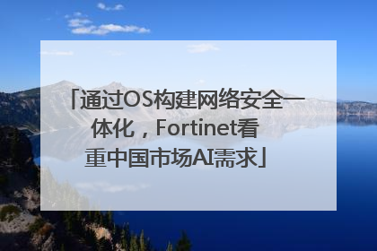 通过OS构建网络安全一体化，Fortinet看重中国市场AI需求