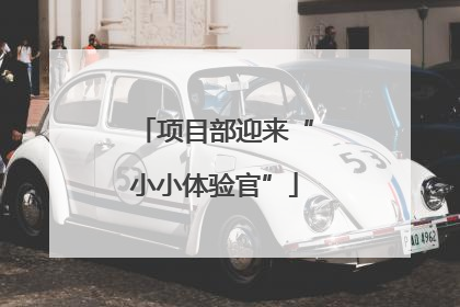 项目部迎来“小小体验官”