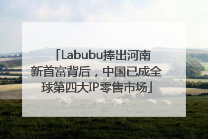 Labubu捧出河南新首富背后，中国已成全球第四大IP零售市场